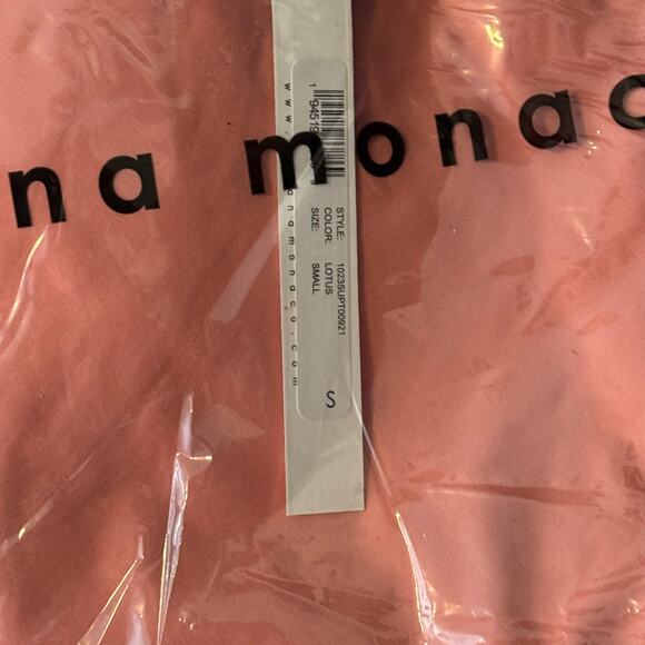 Susana Monaco Pleated One Arm Long Sleeves Tops - Lotus Pink NWT Size Small - Picture 7 of 8